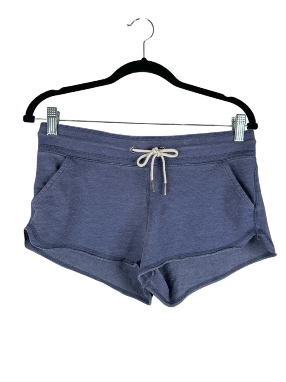 Mossimo Y2k 90's Vintage Blue Burnout Front Tie Micro Short Shorts Size‎ XS